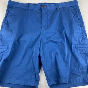 Tommy Bahama Boracay Mens 40 Blue Cargo Shorts Cotton Modal Stretch 10 Inseam